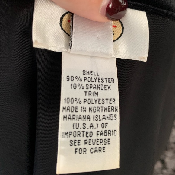 🦇 Vintage Talbots Velvet Vampire Button-Up 🦇 - Picture 7 of 8